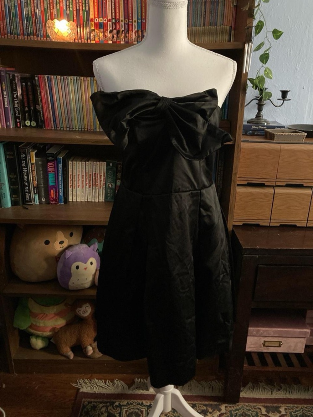 Target Kate Young Black Strapless Elegant Dress